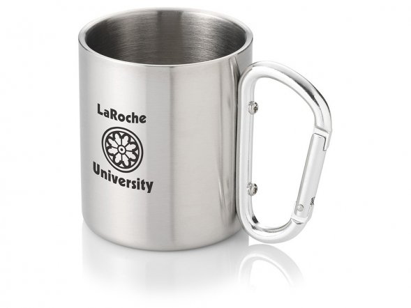 Термокружка с ручкой-карабином Alps 200мл, серебристый 