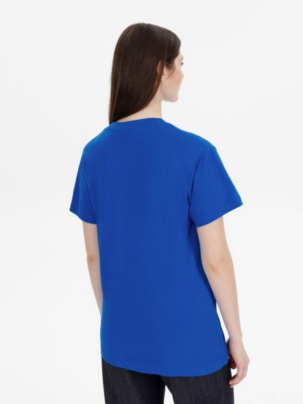 Футболка унисекс T-Bolka 180, ярко-синяя 