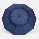 Зонт обратного сложения twoGether с двойным куполом, темно-синий 