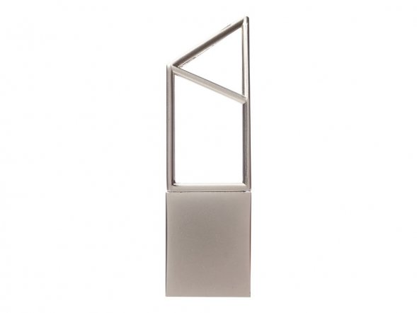 USB-флешка на 16 ГБ,micro USB  серебро 