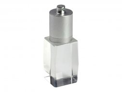 USB-флешка на 16 ГБ,micro USB  серебро