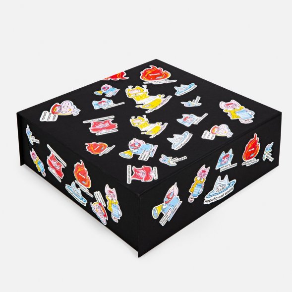 Наклейки ПВХ Sticker Pack на заказ, S 