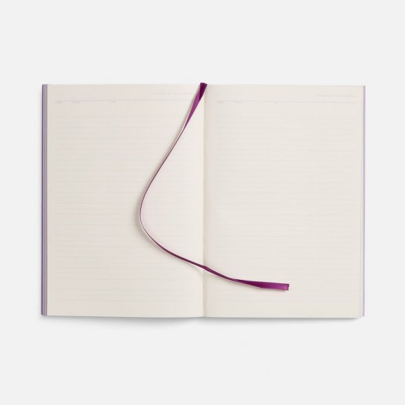 Ежедневник Flat, недатированный, фиолетовый, ver.2 