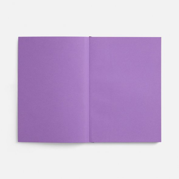 Ежедневник Flat, недатированный, фиолетовый, ver.2 