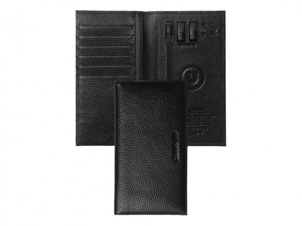 Портмоне с (портативным) зарядным устройством Buzz, 8000 mAh. Cerruti 1881 