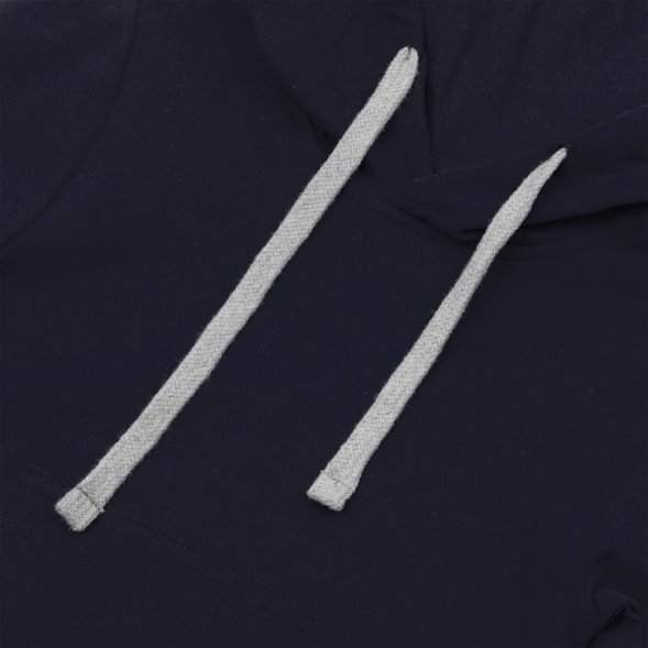 Толстовка с капюшоном детская Kirenga Kids, темно-синяя 