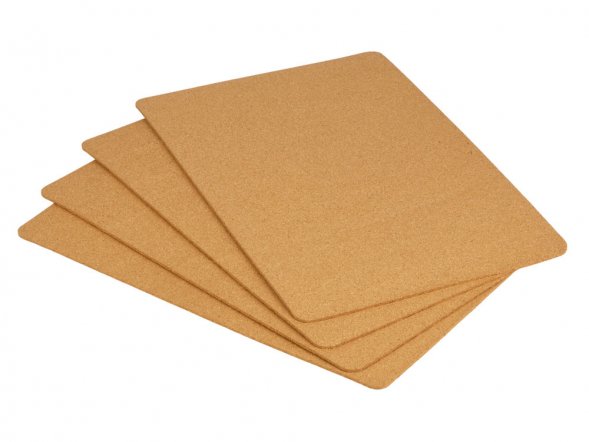 Набор подставок под горячее из пробки Dinner 