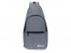 Рюкзак TORBER с одним плечевым ремнем, серый, полиэстер 300D, 33 х 17 х 6 см 