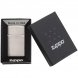 Зажигалка Zippo Slim Brushed, матовая серебристая 