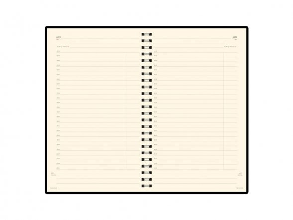 Ежедневник А5 недатированный Milano, темно-синий 