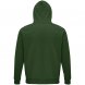 Толстовка унисекс Stellar, темно-зеленая 