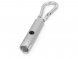 Брелок-фонарик Карабин, серебристый 
