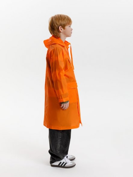 Дождевик детский RainDrop Kids, оранжевый 