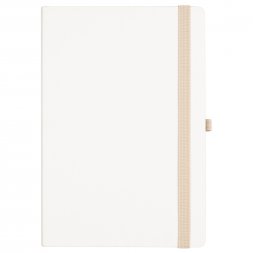 Ежедневник Arctic недатированный, белый/платина