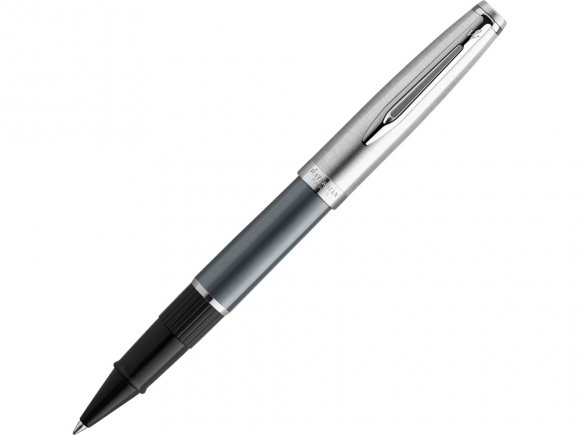 Ручка роллер Waterman  Embleme цвет GREY CT, цвет чернил: черный 