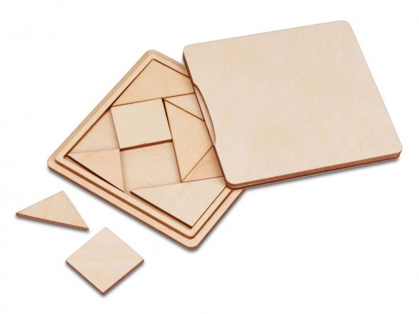 Деревянная головоломка Танграм 