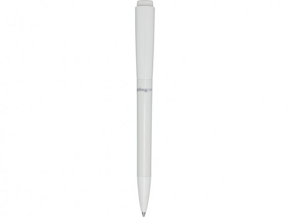 Martha шариковая ручка из переработанной пластмассы - Белый, черные чернила 