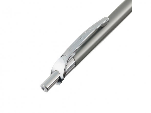 Ручка шариковая Pierre Cardin ACTUEL. Цвет - серый. Упаковка Р-1 