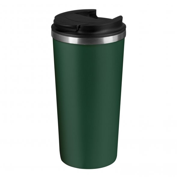 Термокружка вакуумная Palermo, зеленая 