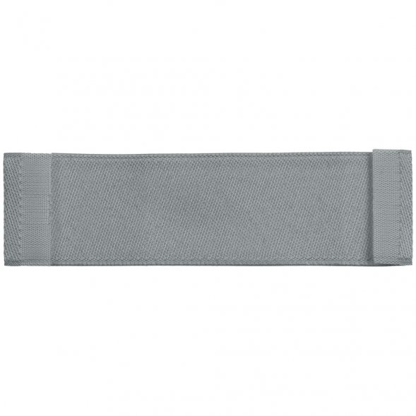 Лейбл тканевый Epsilon, S, серый 