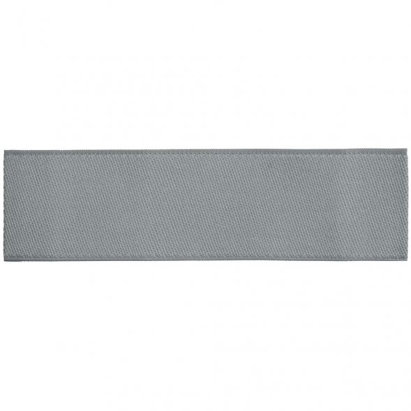 Лейбл тканевый Epsilon, S, серый 