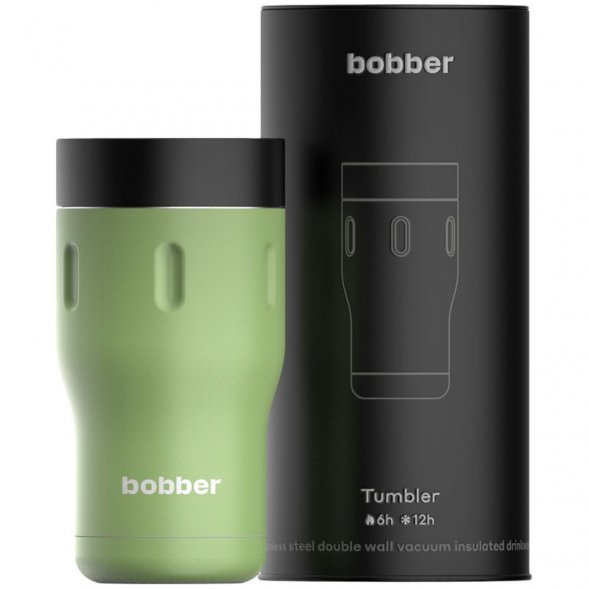 Термостакан Tumbler 350, вакуумный, зеленый 