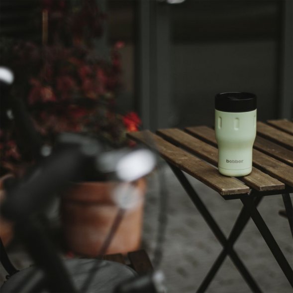 Термостакан Tumbler 350, вакуумный, зеленый 