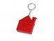 Брелок-рулетка Домик, 1 м., красный 