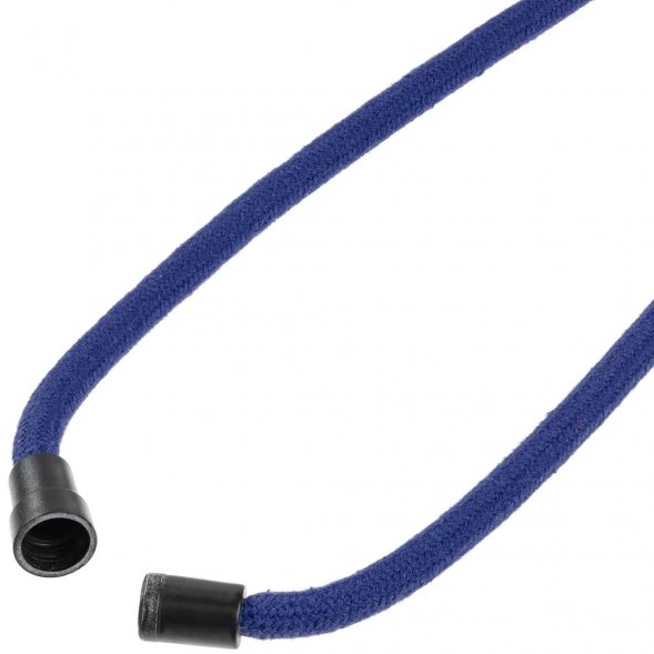Шнурок для бейджа Tube Wood, синий 