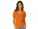 Футболка Heavy Super Club женская с V-образным вырезом, оранжевый 