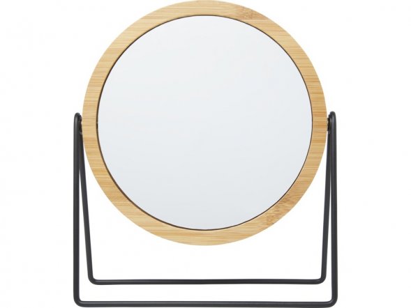 Настольное зеркало в бамбуковой раме Hyrra, natural 