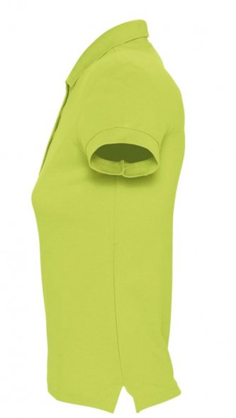 Рубашка поло женская Passion 170, зеленое яблоко 