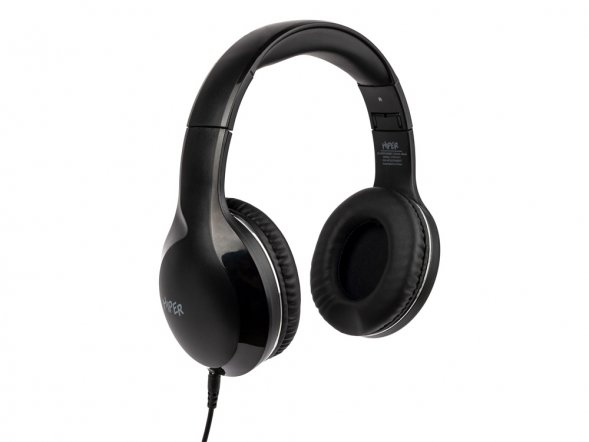 HIPER Наушники накладные WIRED CASUAL BLACK HTW-OV1 