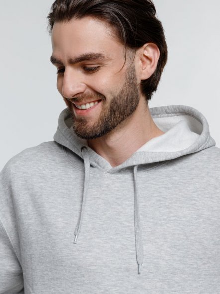 Худи унисекс Phoenix, серый меланж 