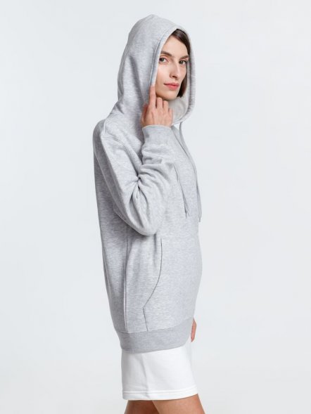 Худи унисекс Phoenix, серый меланж 