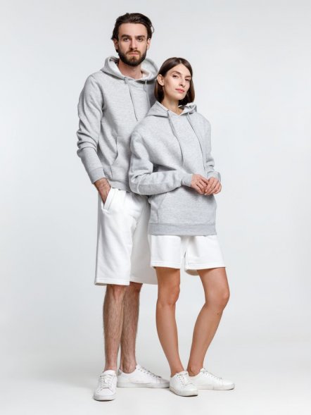 Худи унисекс Phoenix, серый меланж 