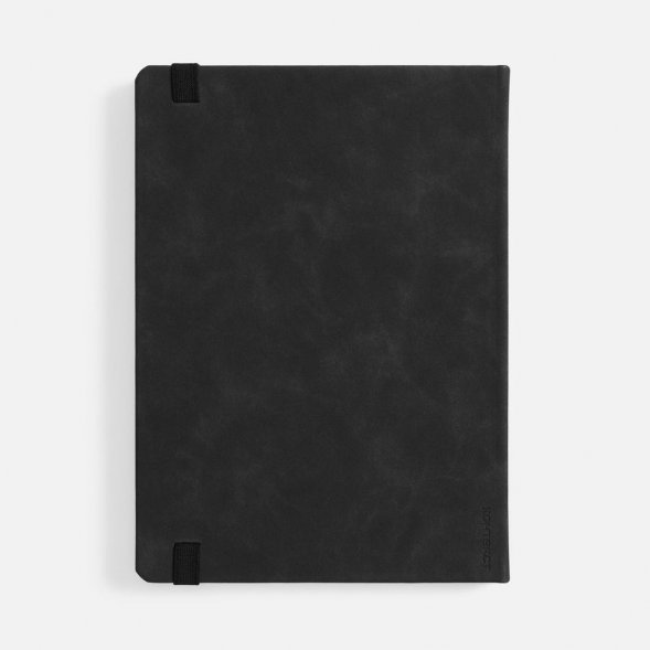 Ежедневник Urban Metal, недатированный, черный 