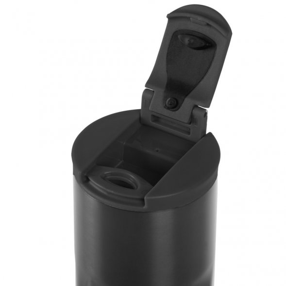 Термостакан Gems Black Morion, черный морион 