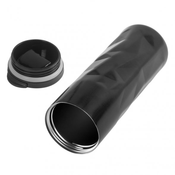 Термостакан Gems Black Morion, черный морион 