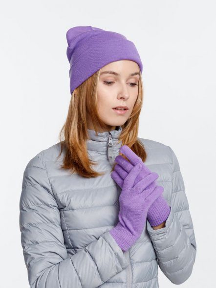 Шапка Urban Flow, фиолетовая 