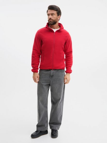 Куртка флисовая унисекс Ben Mac, красная 