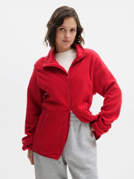 Куртка флисовая унисекс Ben Mac, красная 