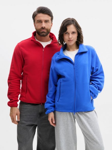 Куртка флисовая унисекс Ben Mac, красная 