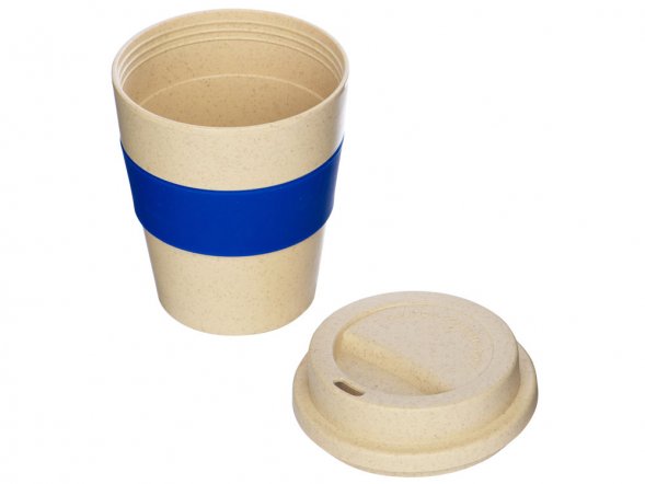 Стакан из пшеничной соломы Madrid 350 мл, синий 