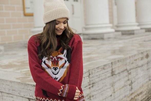 Шапка Nordkyn, бежевая 