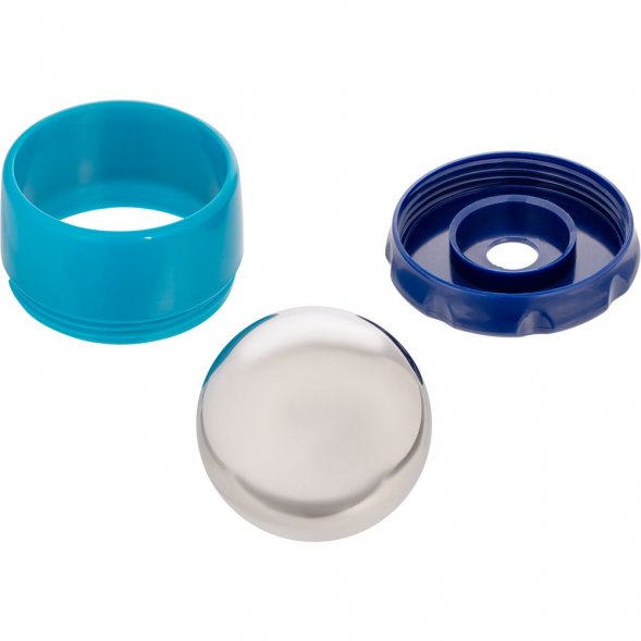 Шариковый ролик-массажер Blobus, синий с голубым 