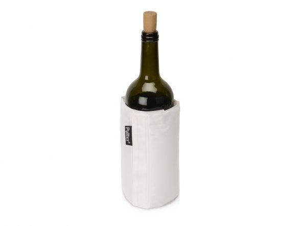 WINE COOLER SATIN WHITE/Охладитель-чехол для бутылки вина или шампанского, белый 