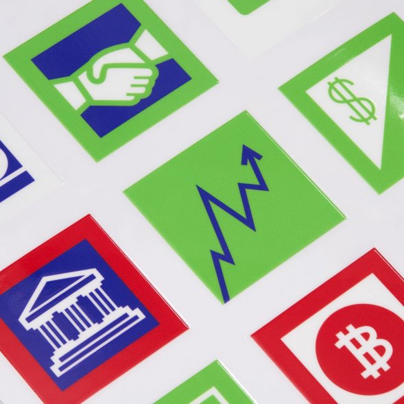 Стикерпак UV-DTF Industry, финансы 