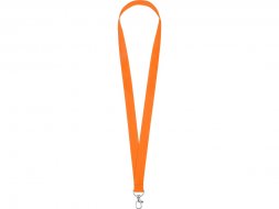 Ланьярд с карабином, оранжевый