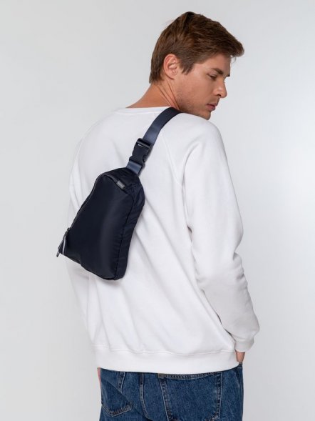 Поясная сумка coolStuff, кобальт (темно-синяя) 